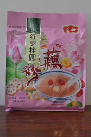 宝格西湖藕粉红枣桂圆味（散装可现冲）