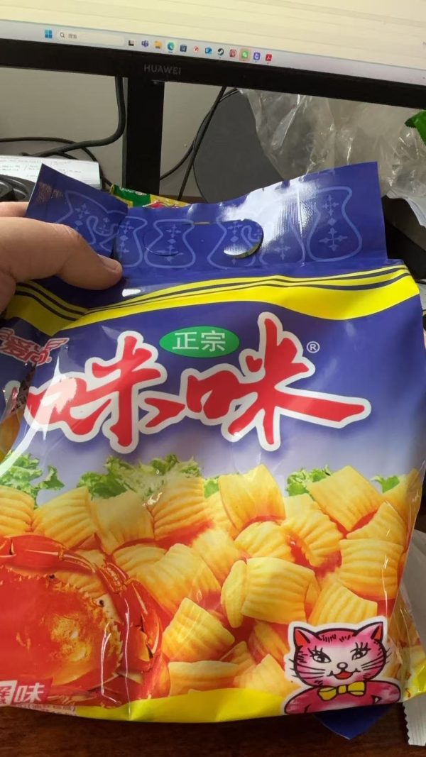 咪咪虾条（蟹味）180G 10包