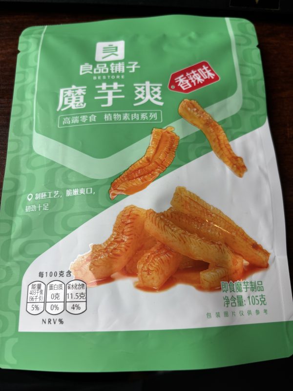 良品铺子魔芋爽（香辣） 105G 整包六袋