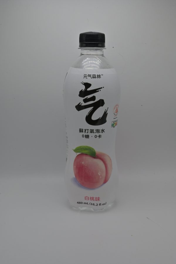 元气森林 气泡水 白桃